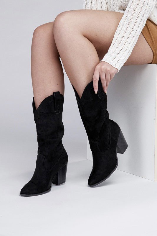 Akito Knee High Heel Boots - Chaelisa's New Jammies