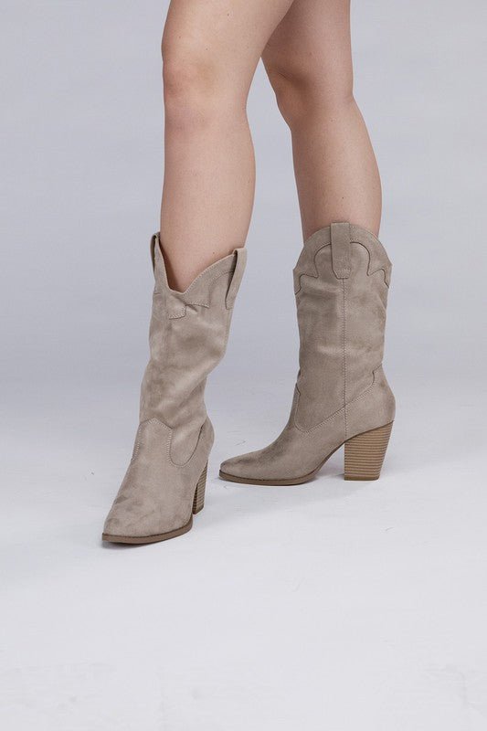 Akito Knee High Heel Boots - Chaelisa's New Jammies