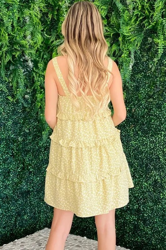 And The Why Ruffle Detailed Floral Babydoll Dress - Chaelisa's New Jammies