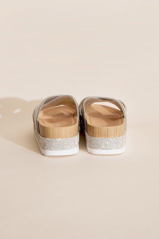 APOLLO - 1 Rhinestone Slides - Chaelisa's New Jammies