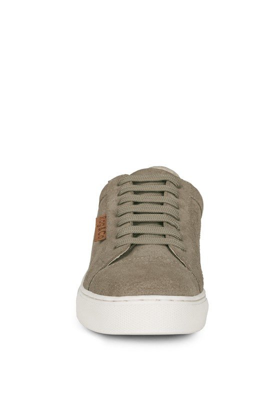 ASHFORD FINE SUEDE HANDCRAFTED SNEAKERS - Chaelisa's New Jammies