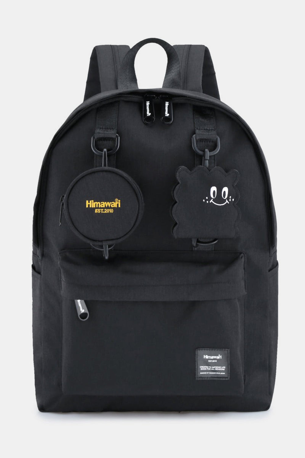 Himawari Waterproof Canvas Backpack Bag with Removable Coin Purse-Chaelisa's New Jammies