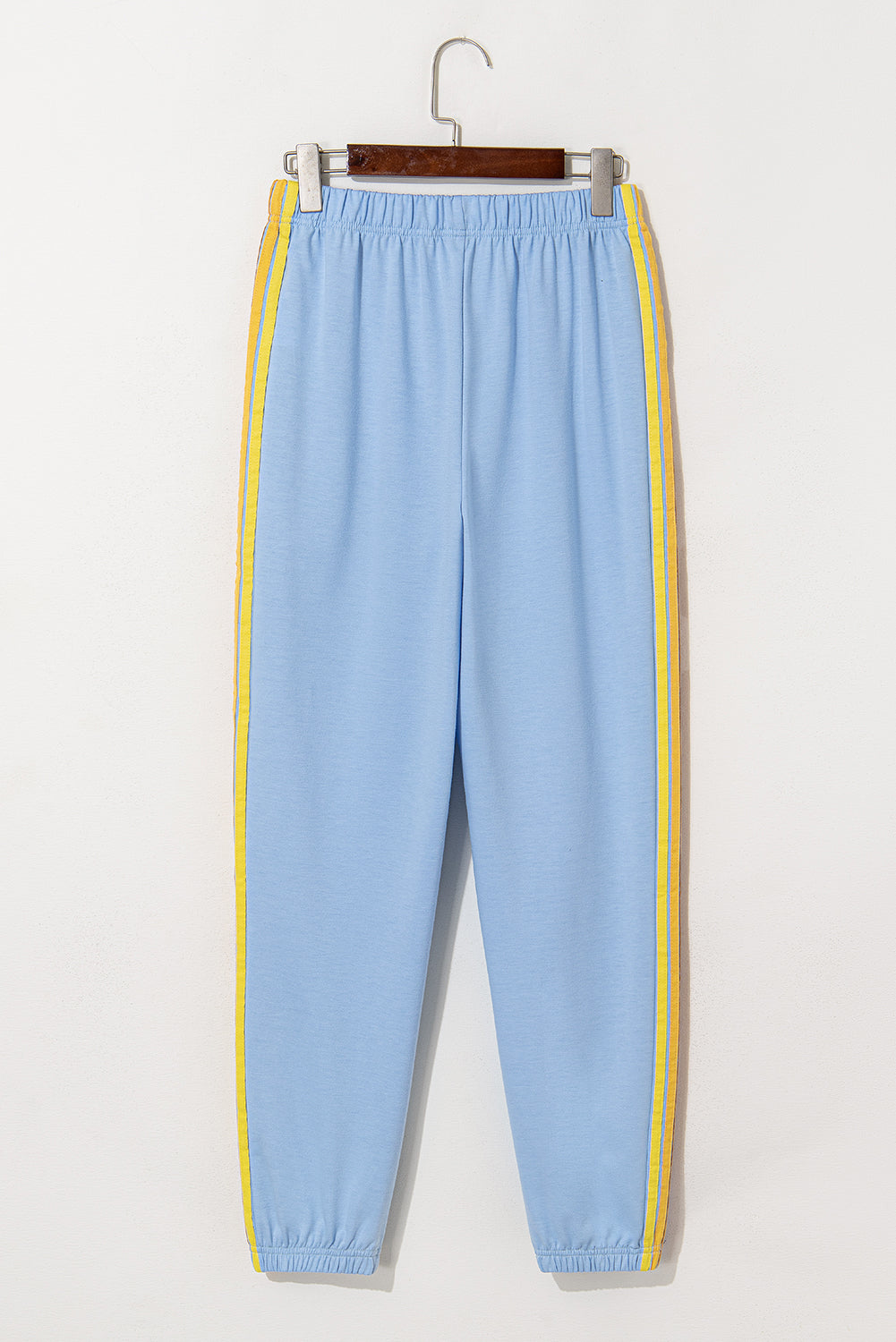 Light Blue Counting Rainbows High Waist Sweatpants-Chaelisa's New Jammies