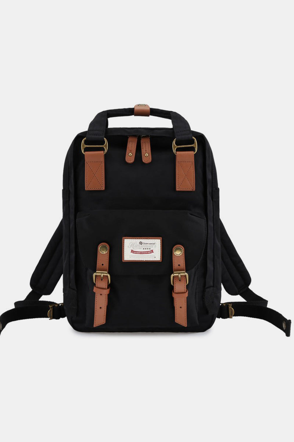 Himawari Contrast Waterproof Nylon Backpack Bag-Chaelisa's New Jammies