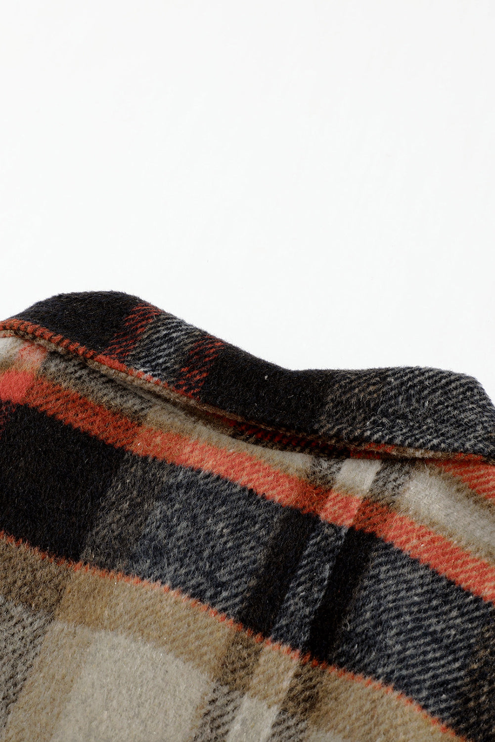 Multicolor Plaid Casual Button Up Flannel Shacket-Chaelisa's New Jammies