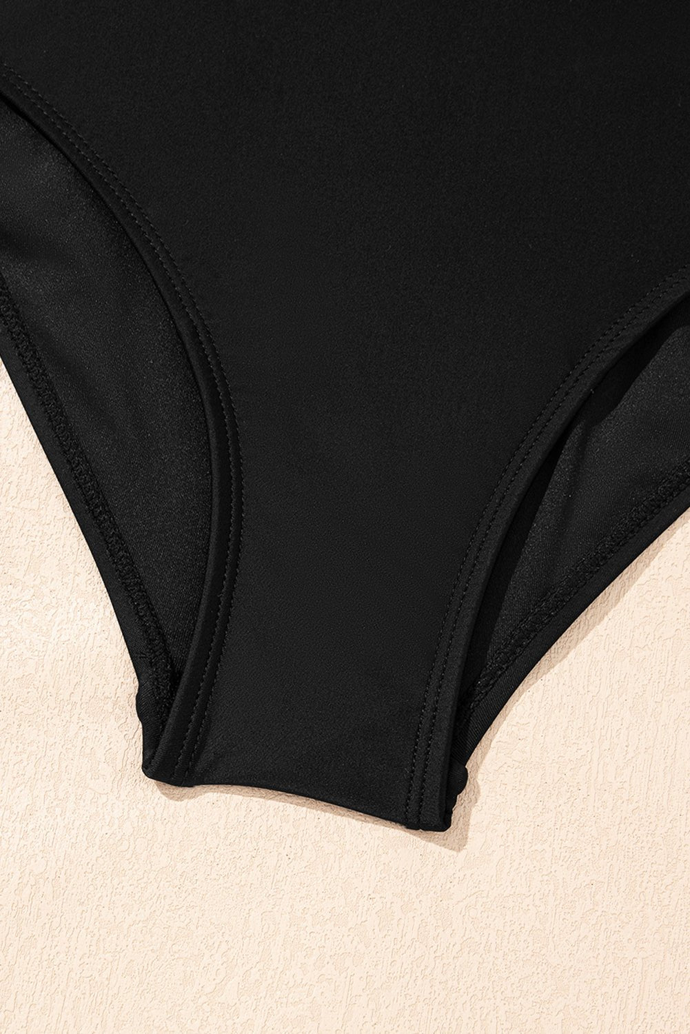Black Cut out Twist Bowknot Backless One Piece Swimsuit - Chaelisa's New Jammies