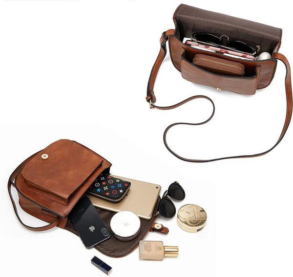 Blair Foldover Buckle Crossbody - Chaelisa's New Jammies