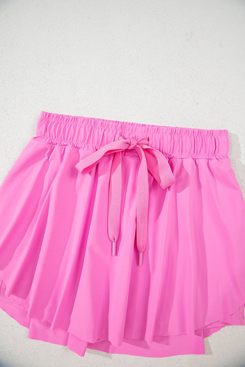 Bonbon Drawstring High Waist Lined Tennis Skorts - Chaelisa's New Jammies