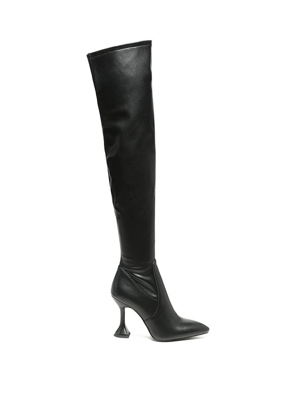 BRANDY OVER THE KNEE HIGH HEELED BOOTS - Chaelisa's New Jammies