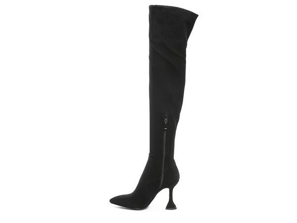 BRANDY OVER THE KNEE HIGH HEELED BOOTS - Chaelisa's New Jammies