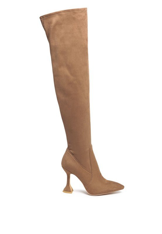 BRANDY OVER THE KNEE HIGH HEELED BOOTS - Chaelisa's New Jammies