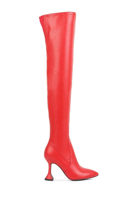 BRANDY OVER THE KNEE HIGH HEELED BOOTS - Chaelisa's New Jammies