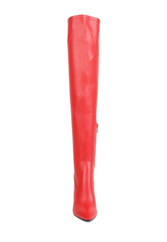 BRANDY OVER THE KNEE HIGH HEELED BOOTS - Chaelisa's New Jammies