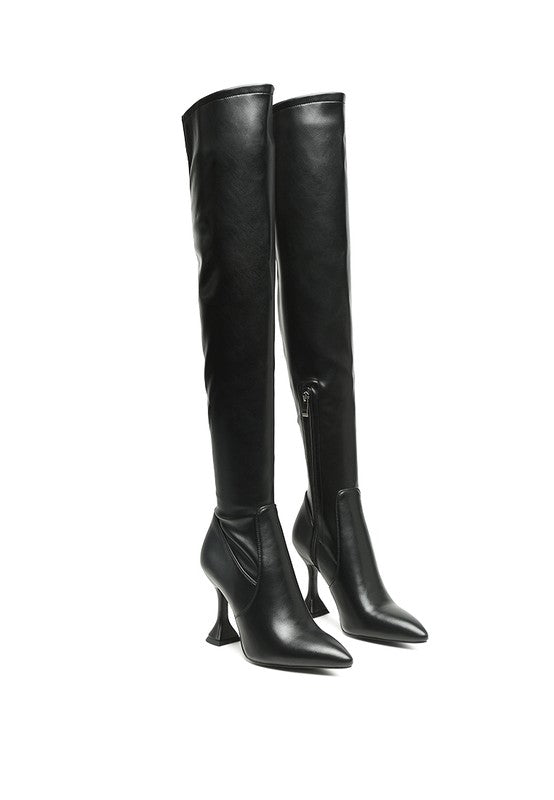 BRANDY OVER THE KNEE HIGH HEELED BOOTS - Chaelisa's New Jammies