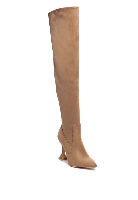 BRANDY OVER THE KNEE HIGH HEELED BOOTS - Chaelisa's New Jammies
