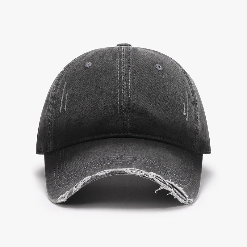 Distressed Washed Adjustable Baseball Cap-Chaelisa's New Jammies