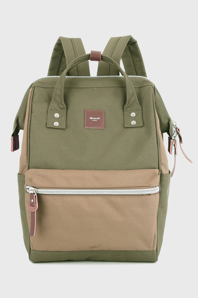 Himawari Water Resistant Canvas Backpack Bag with Side Pockets-Chaelisa's New Jammies