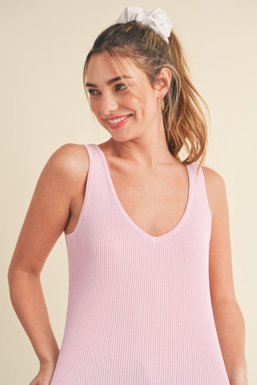 Aemi + Co Ribbed Wide Strap Knit Tank-Chaelisa's New Jammies
