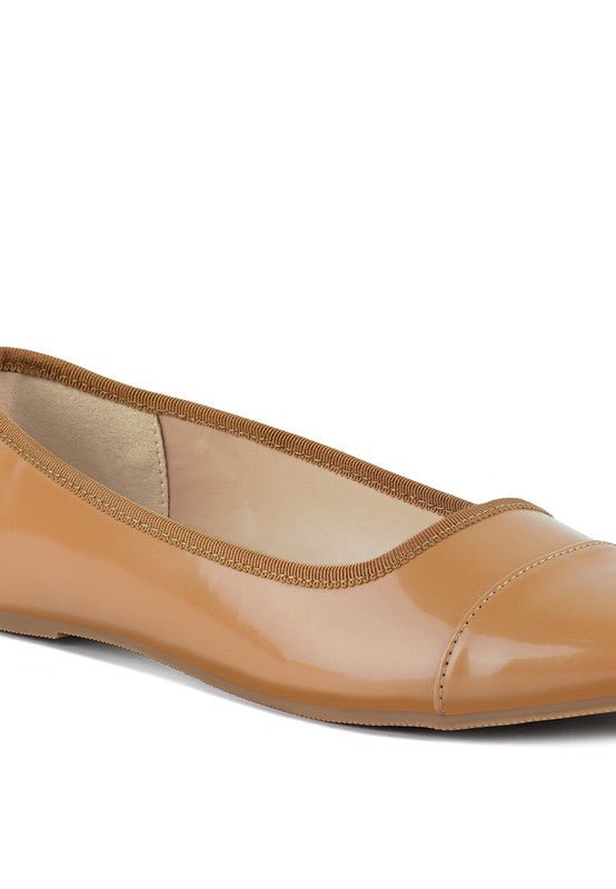 CAMELLA ROUND TOE BALLERINA FLAT SHOES - Chaelisa's New Jammies