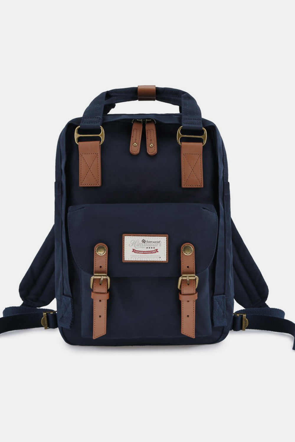 Himawari Contrast Waterproof Nylon Backpack Bag-Chaelisa's New Jammies