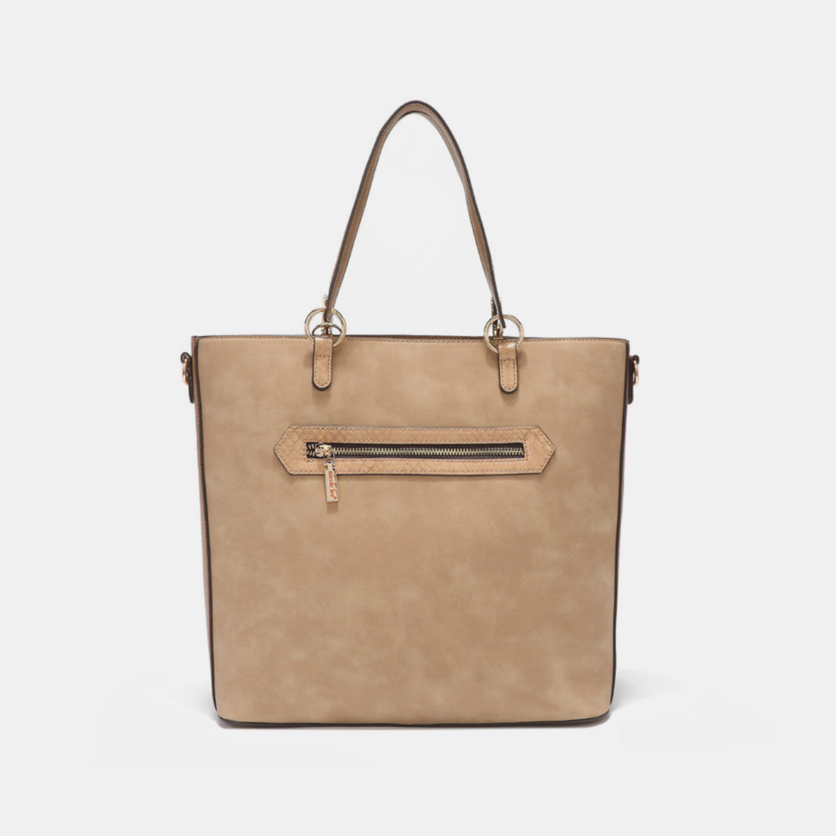 Nicole Lee USA Metallic Stitching Embroidery Inlaid Rhinestone Tote Bag-Chaelisa's New Jammies