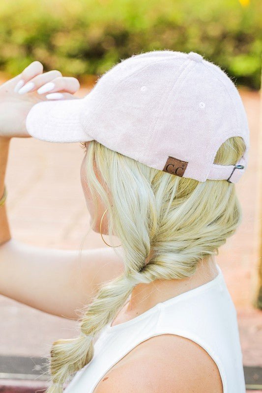 CC Terry Cloth Baseball Hat - Chaelisa's New Jammies