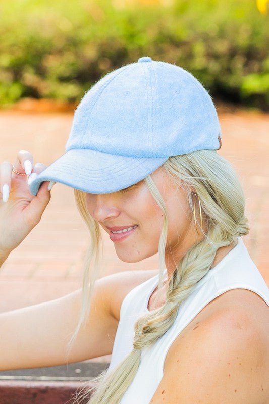 CC Terry Cloth Baseball Hat - Chaelisa's New Jammies