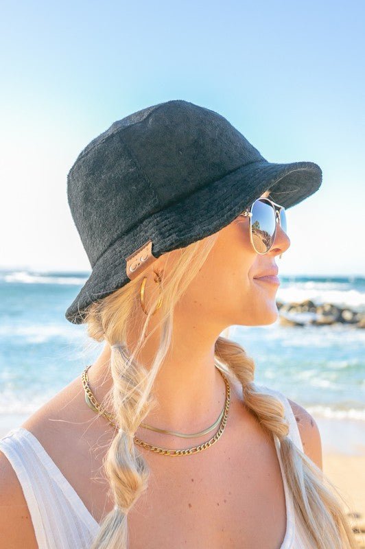 CC Terry Cloth Bucket Hat - Chaelisa's New Jammies