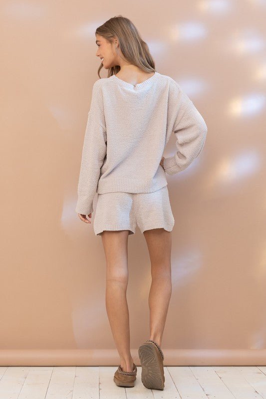 Cozy Soft Top with Shorts Set - Chaelisa's New Jammies