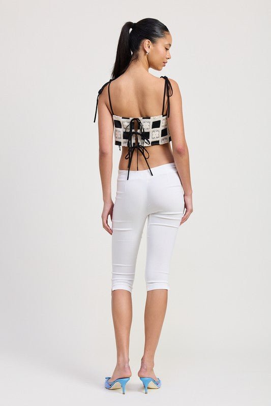 CROPPED CROCHET TOP - Chaelisa's New Jammies