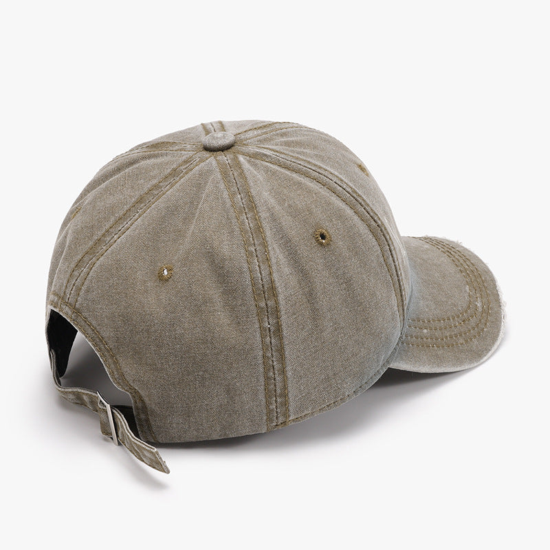 Distressed Washed Adjustable Baseball Cap-Chaelisa's New Jammies