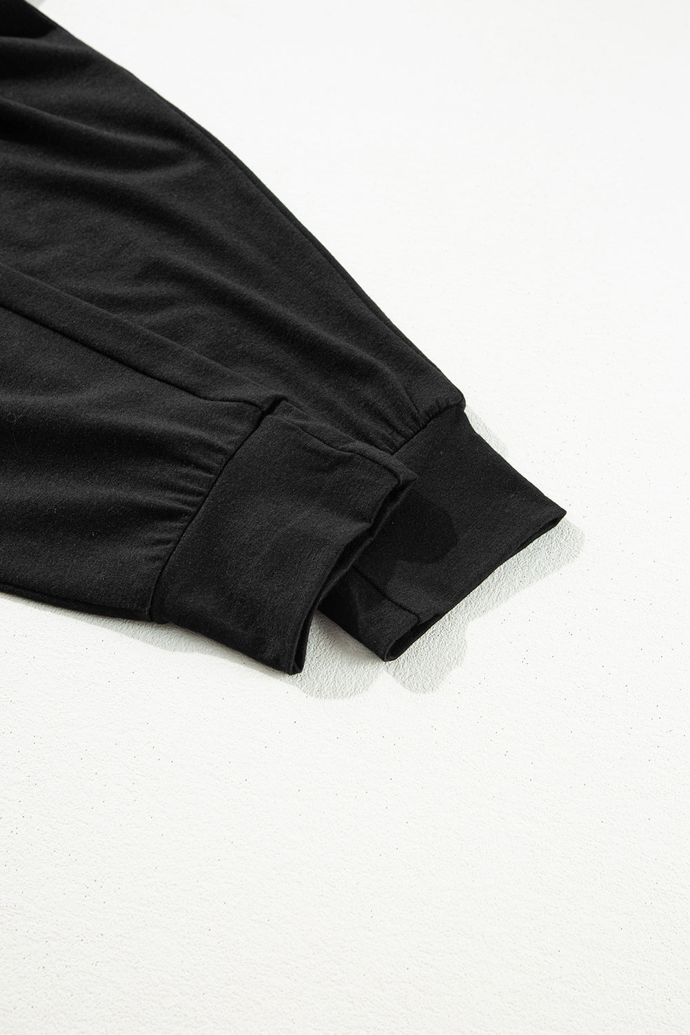 Black Split Long Cardigan and Skinny Pants Lounge Set-Chaelisa's New Jammies