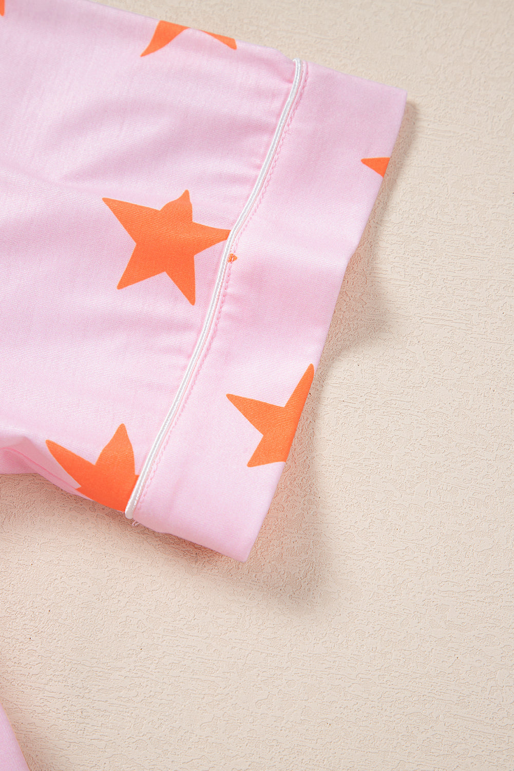 Pink Stars Short Sleeve Shirt and Shorts Bamboo Pajama Set-Chaelisa's New Jammies