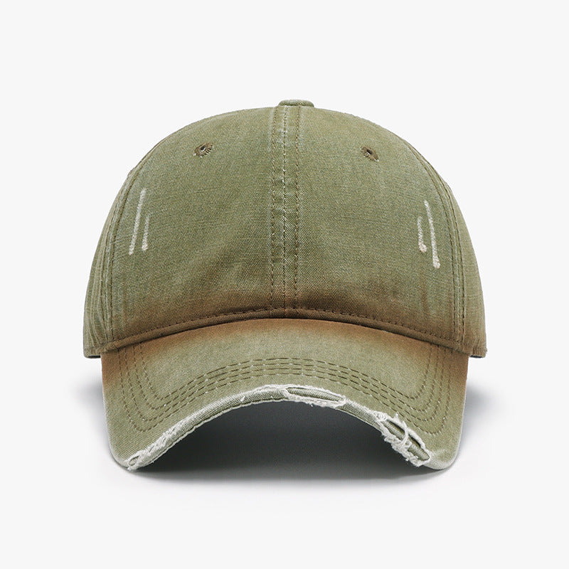 Distressed Washed Adjustable Baseball Cap-Chaelisa's New Jammies