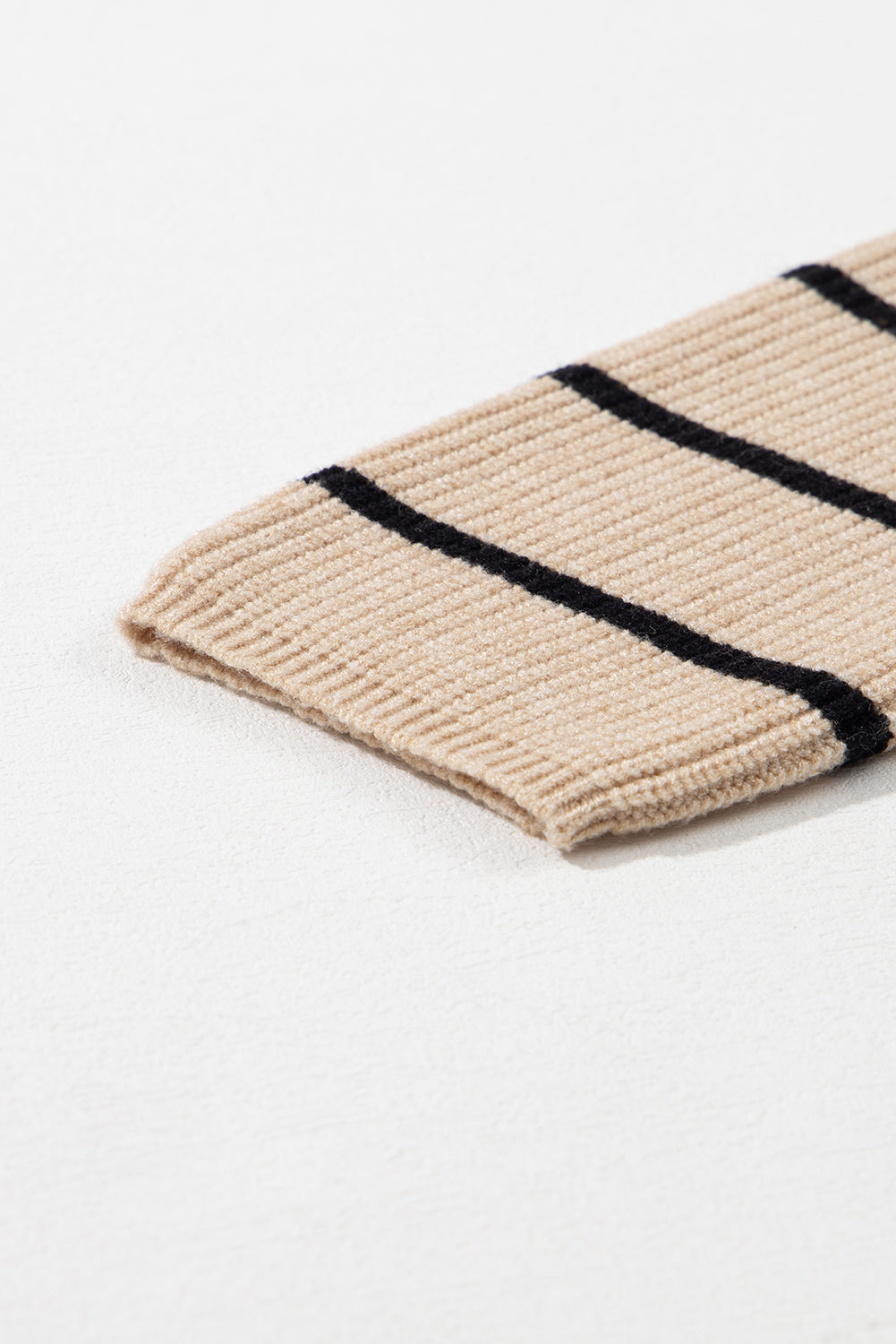 Black Stripe Side Pockets Open Front Cardigan-Chaelisa's New Jammies