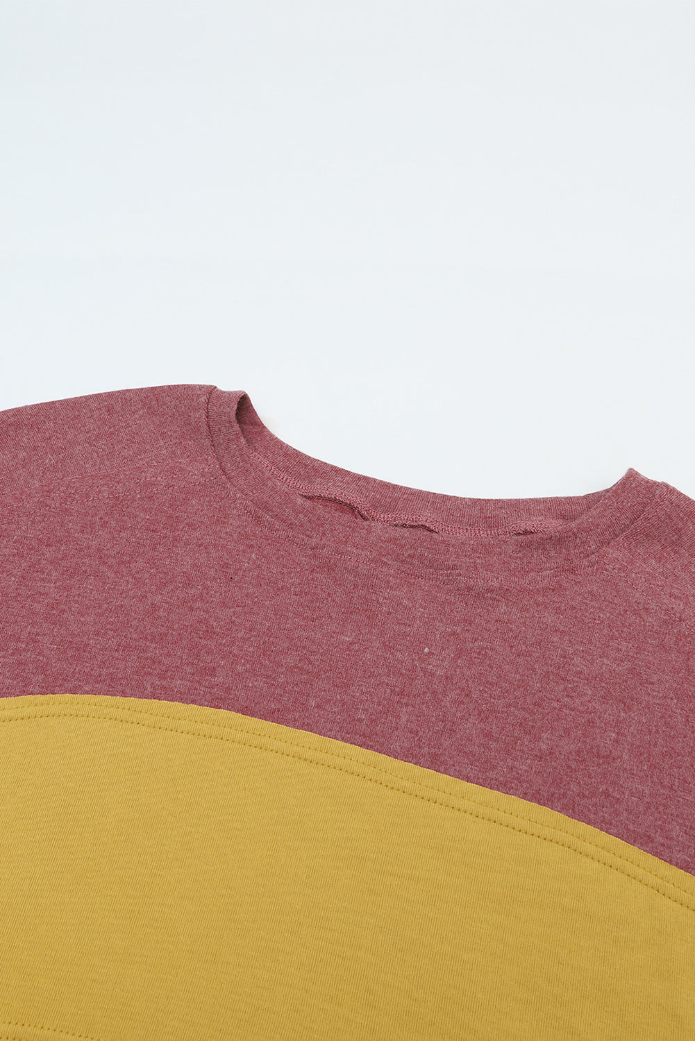 Peach Blossom Colorblock Striped Bishop Sleeve Top-Chaelisa's New Jammies