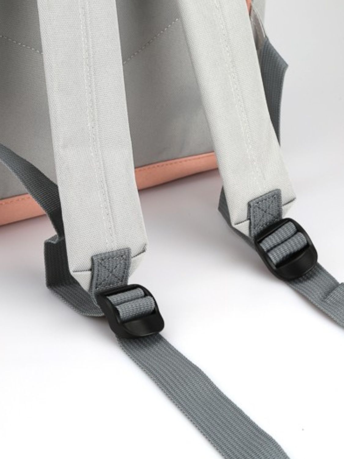 Himawari Contrast Waterproof Canvas Backpack Bag with Side Pockets-Chaelisa's New Jammies
