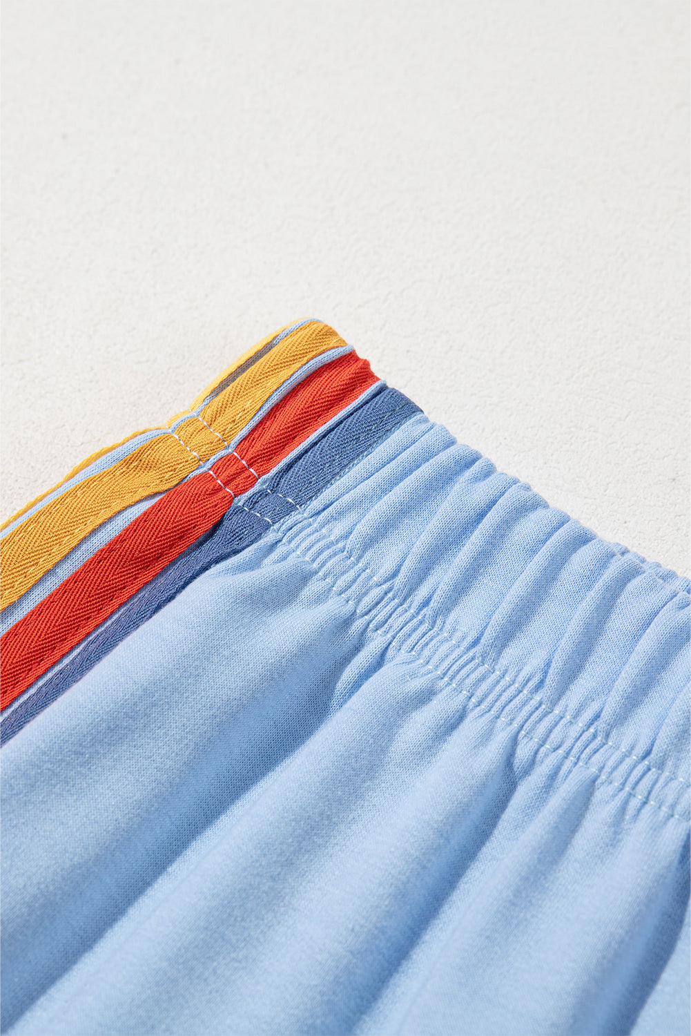 Light Blue Counting Rainbows High Waist Sweatpants-Chaelisa's New Jammies