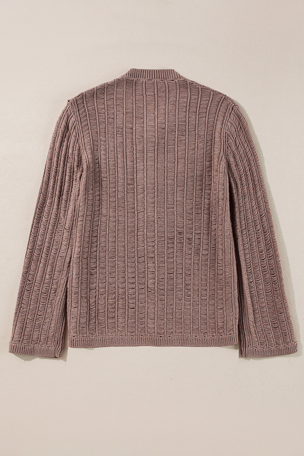 Goat Cut Out Textured Knit Buttoned Cardigan-Chaelisa's New Jammies