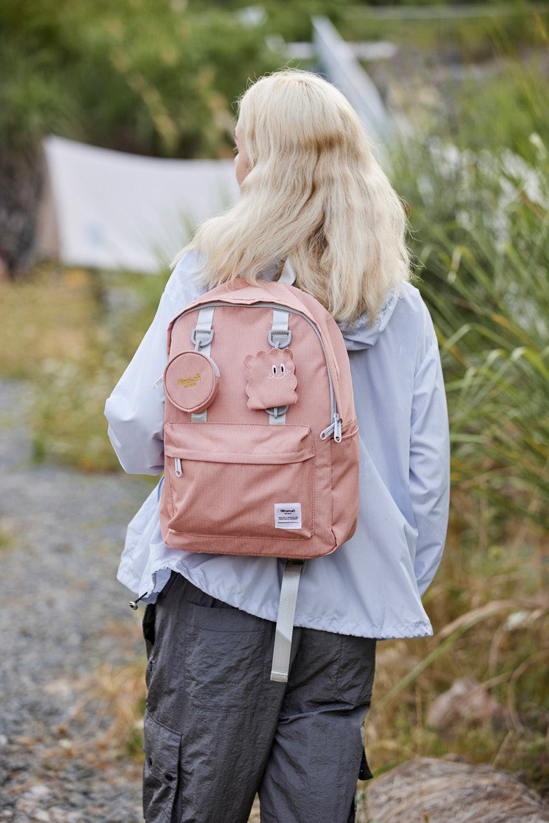 Himawari Waterproof Canvas Backpack Bag with Removable Coin Purse-Chaelisa's New Jammies