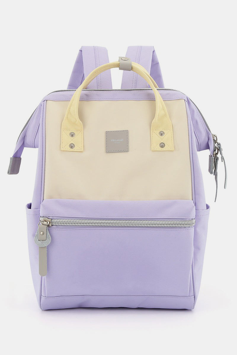 Himawari Water Resistant Canvas Backpack Bag with Side Pockets-Chaelisa's New Jammies