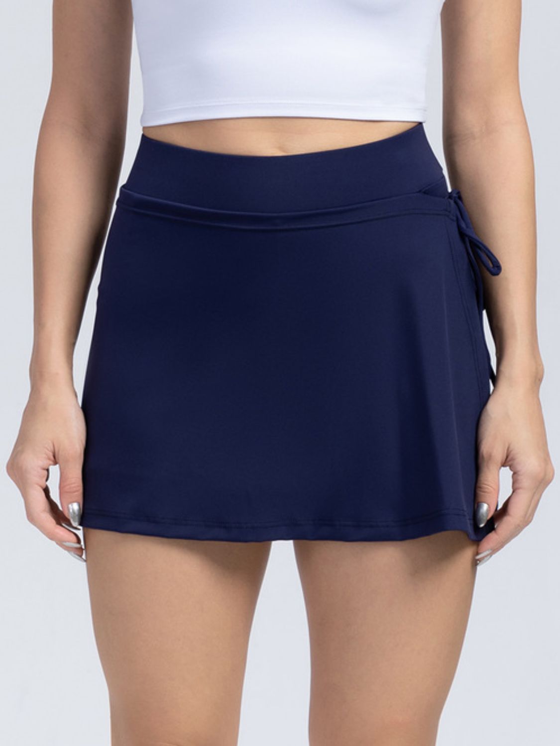 High Waist Active Skort with Pockets-Chaelisa's New Jammies