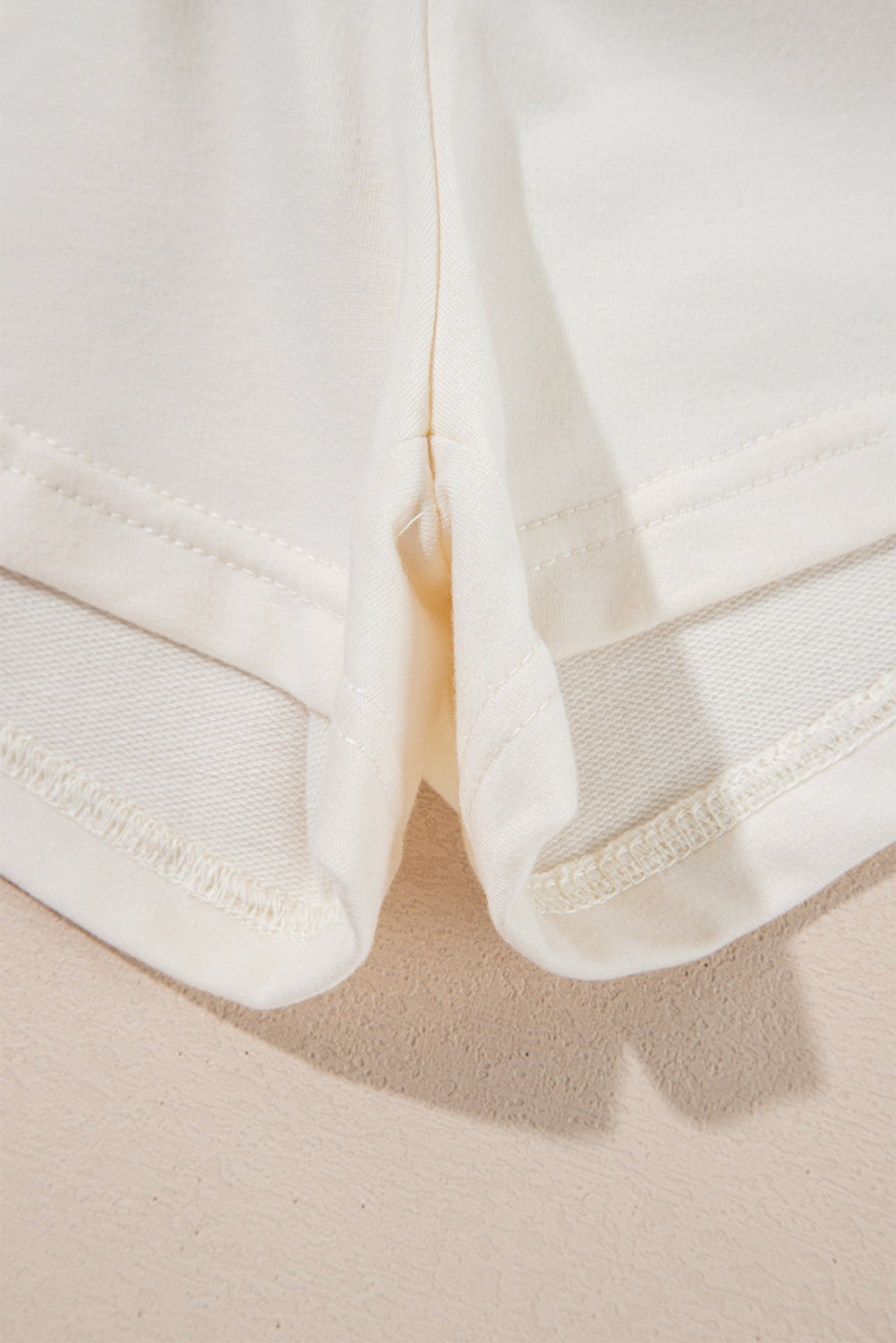 Beige 2pcs Cropped Tee and Ruffle High Waist Skort Set-Chaelisa's New Jammies