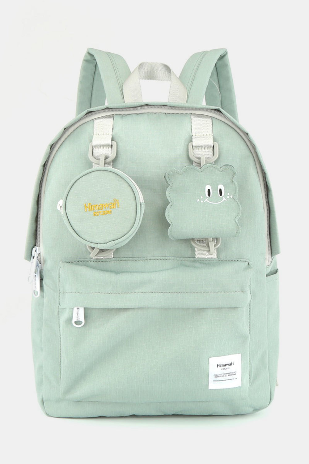 Himawari Waterproof Canvas Backpack Bag with Removable Coin Purse-Chaelisa's New Jammies
