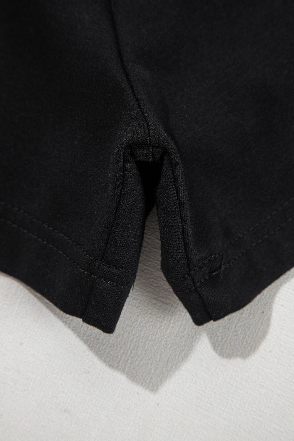 Black white Tie V Neck Pintuck Sleeveless Loose Romper-Chaelisa's New Jammies