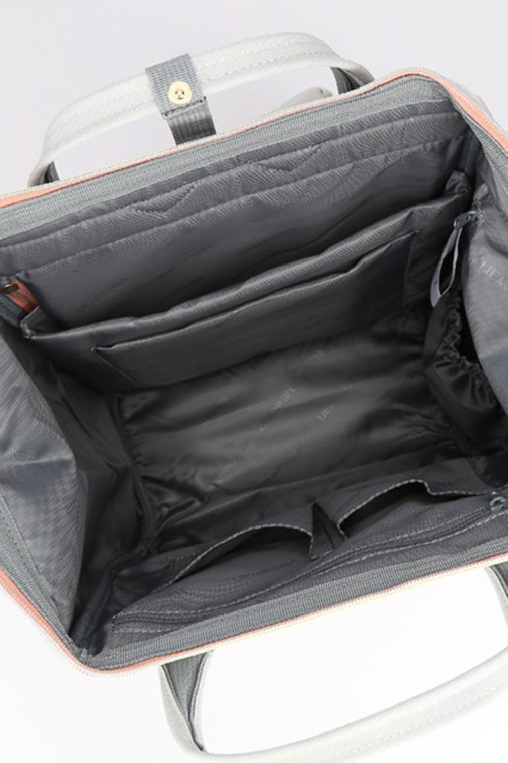 Himawari Contrast Waterproof Canvas Backpack Bag with Side Pockets-Chaelisa's New Jammies