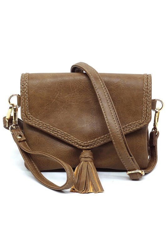 Fashion Tassel Flap Envelope Clutch Crossbody Bag - Chaelisa's New Jammies