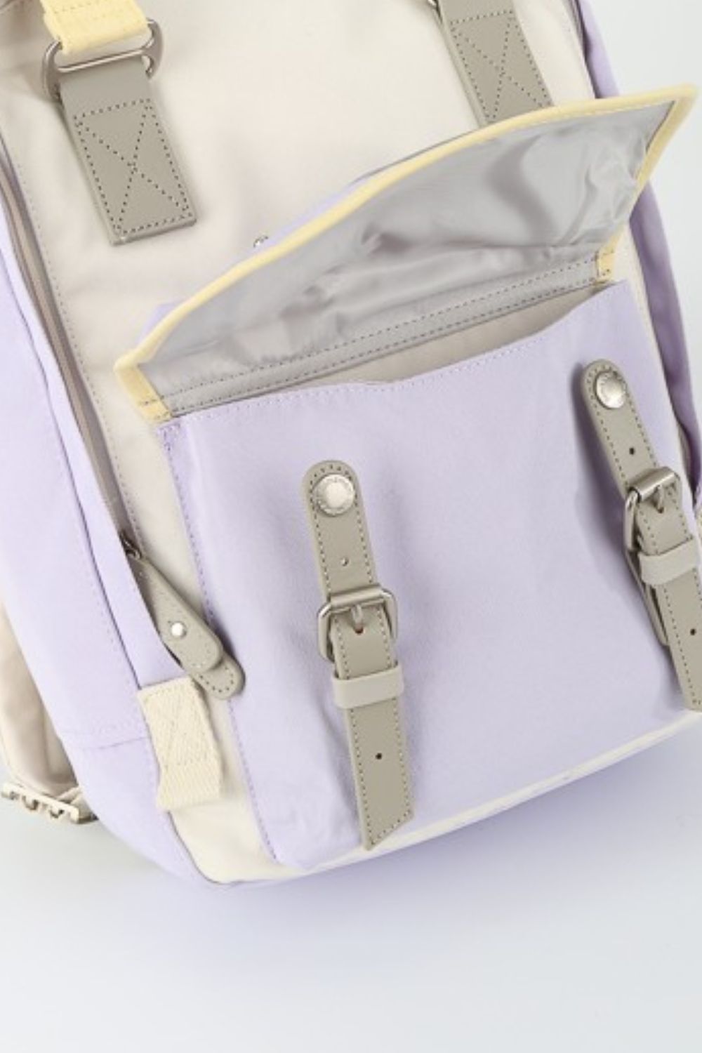 Himawari Contrast Water and Scratch-Resistant Nylon Backpack Bag-Chaelisa's New Jammies
