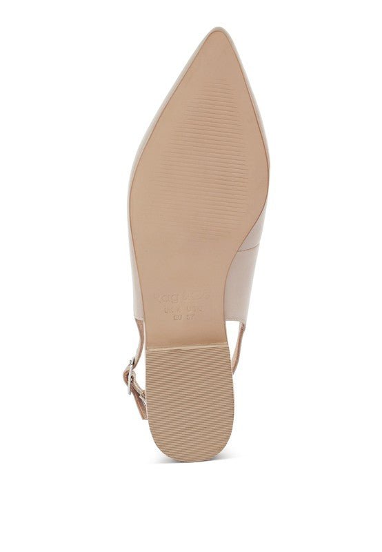 Hocane Real Suede Leather Slingback Sandals - Chaelisa's New Jammies