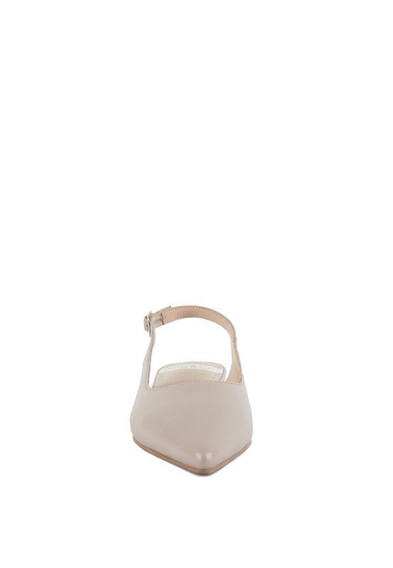 Hocane Real Suede Leather Slingback Sandals - Chaelisa's New Jammies